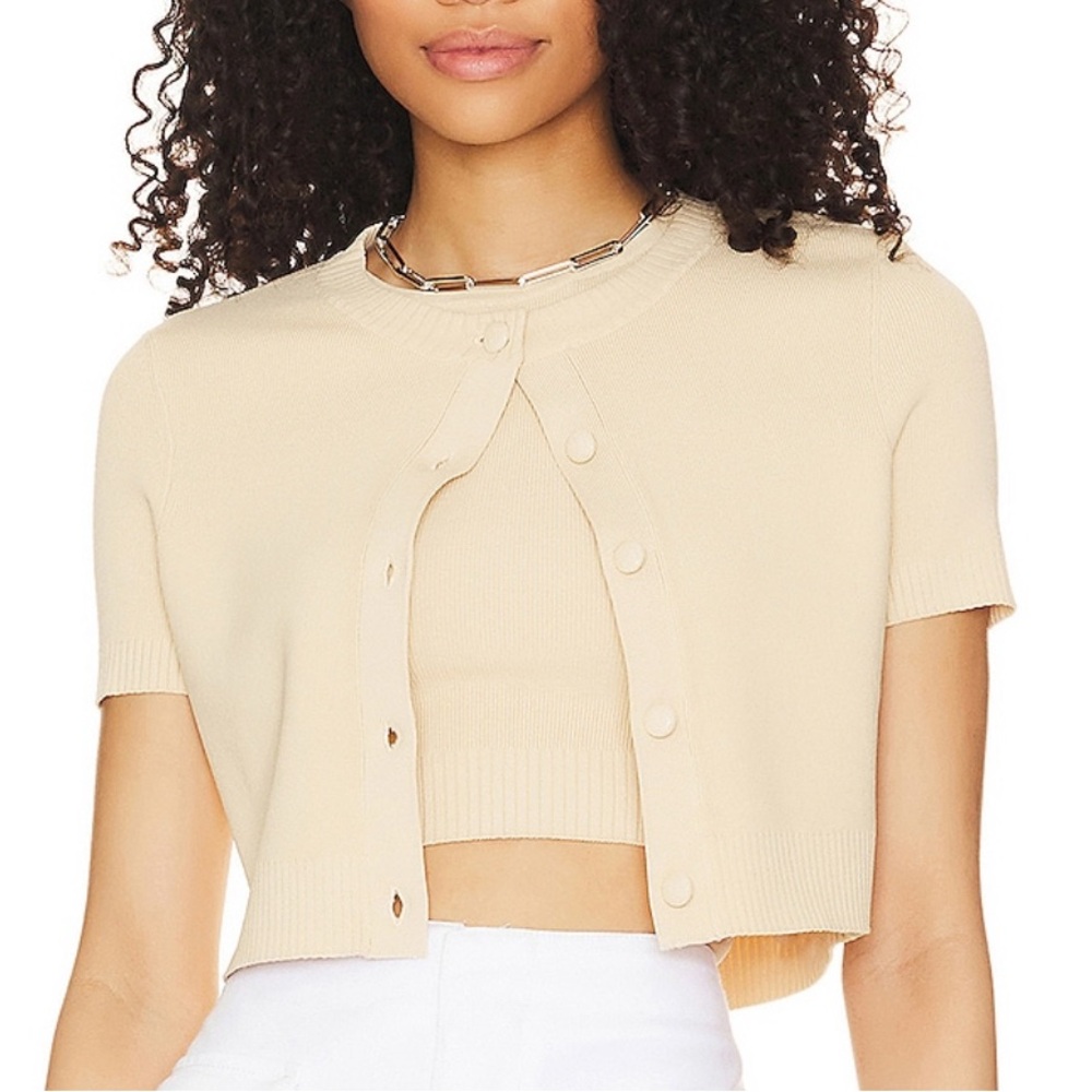 Claudia Short Sleeved Cardigan by Lovers and Friends Women’s size Large NWT